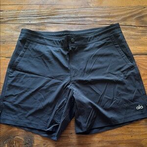 Alo Black Athletic Shorts